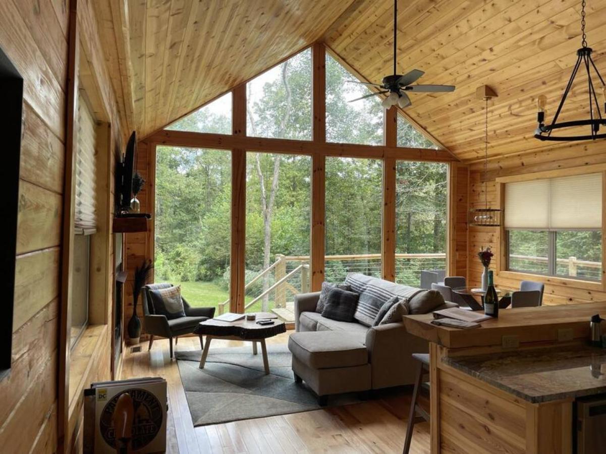 Fern Haven A Modern Take On Hocking Hills Cabins Stella Exterior foto