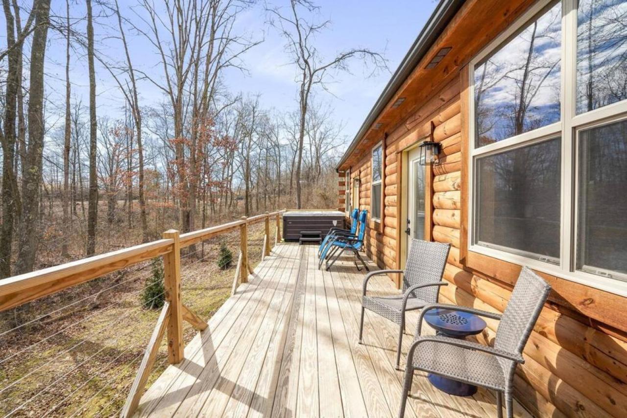 Fern Haven A Modern Take On Hocking Hills Cabins Stella Exterior foto
