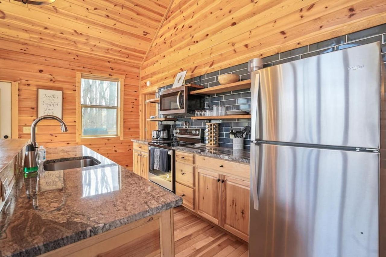 Fern Haven A Modern Take On Hocking Hills Cabins Stella Exterior foto