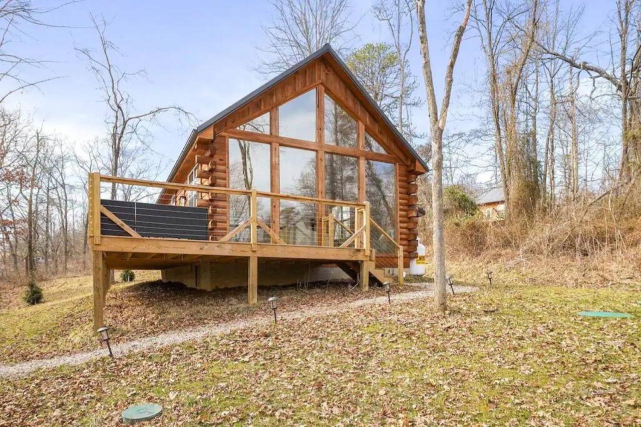 Fern Haven A Modern Take On Hocking Hills Cabins Stella Exterior foto