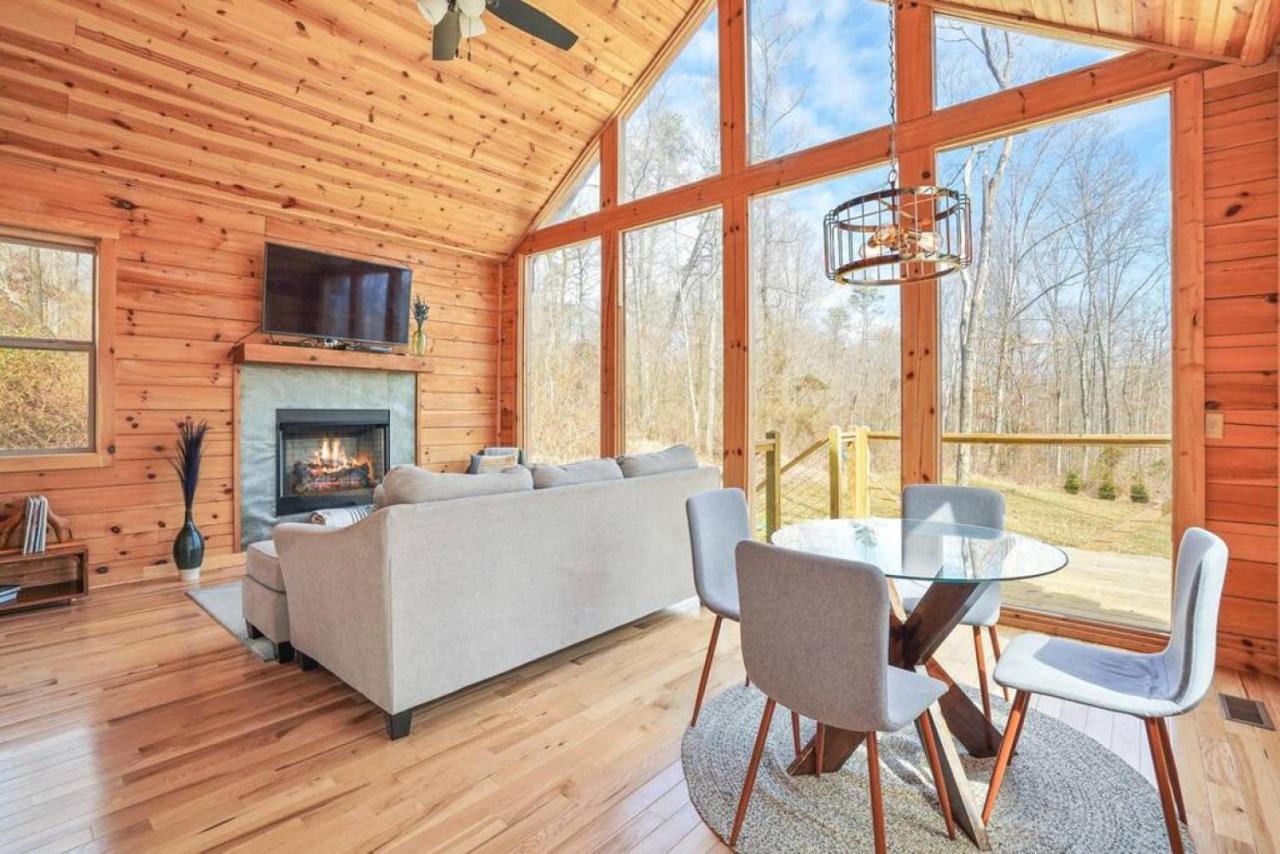 Fern Haven A Modern Take On Hocking Hills Cabins Stella Exterior foto
